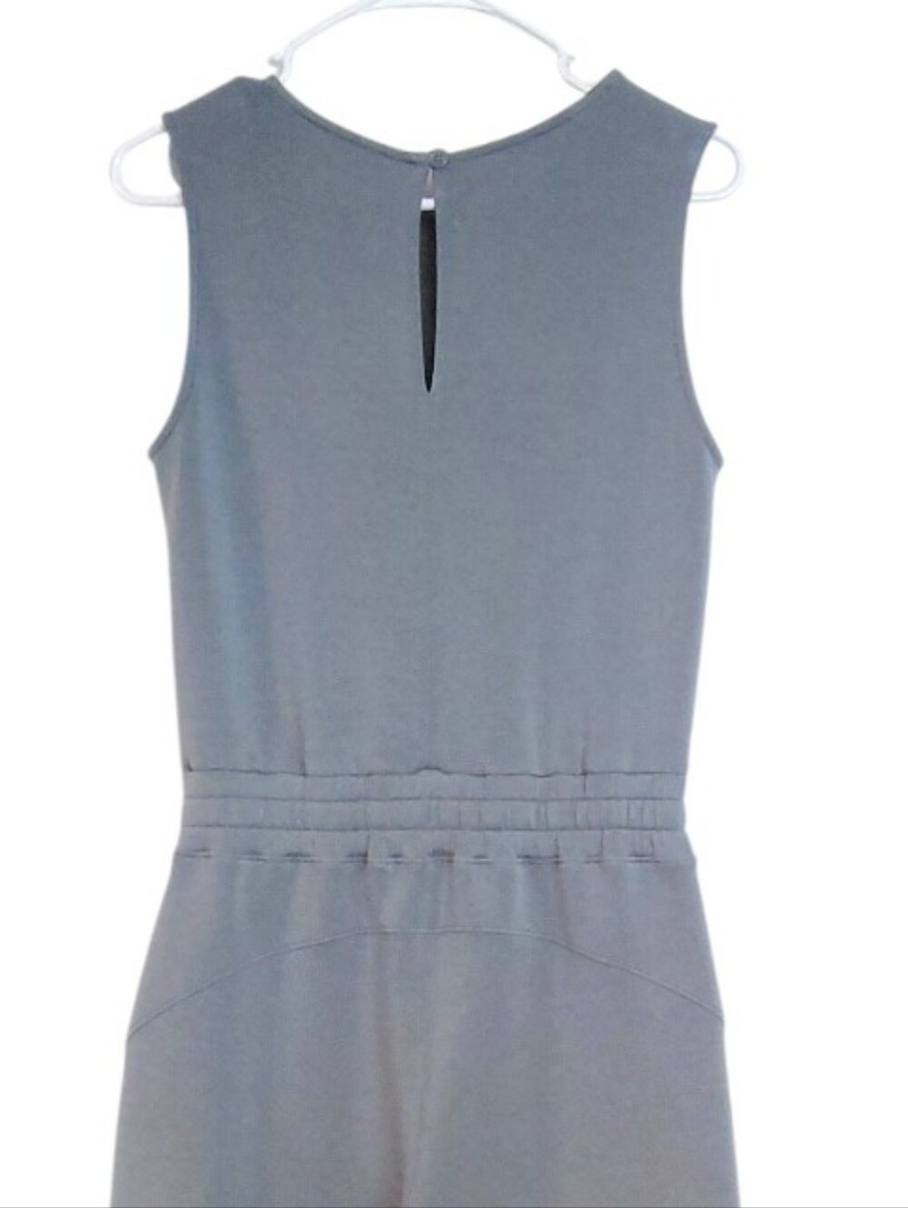 Spank Women's AirEssentials Sleeveless Drawstring Wide Leg Jumpsuit Haze Grey S - Picture 6 of 6